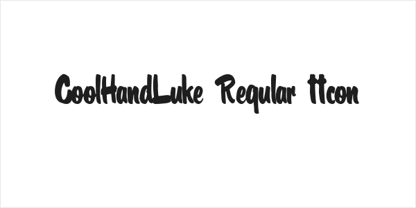 CoolHandLuke Regular ttcon Logo