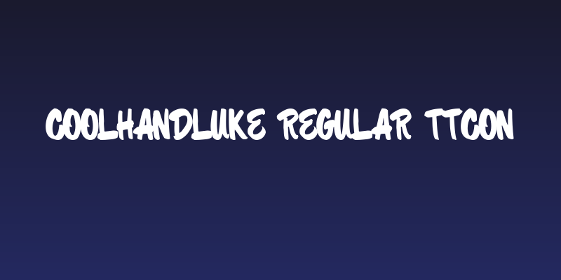 CoolHandLuke Regular ttcon Social Header