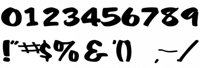 CoolHandLuke Regular ttext फ़ॉन्ट अन्य घर का काम