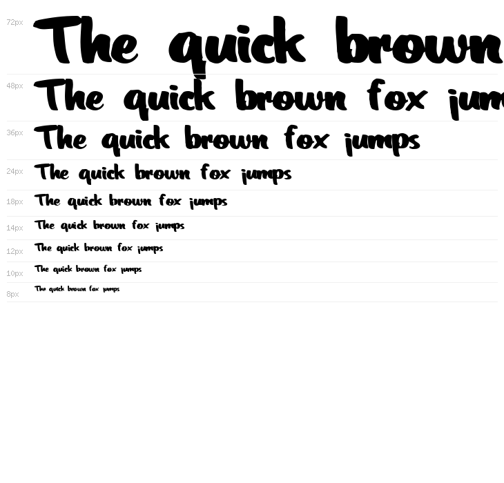 CoolHandLuke Regular ttext Waterfall