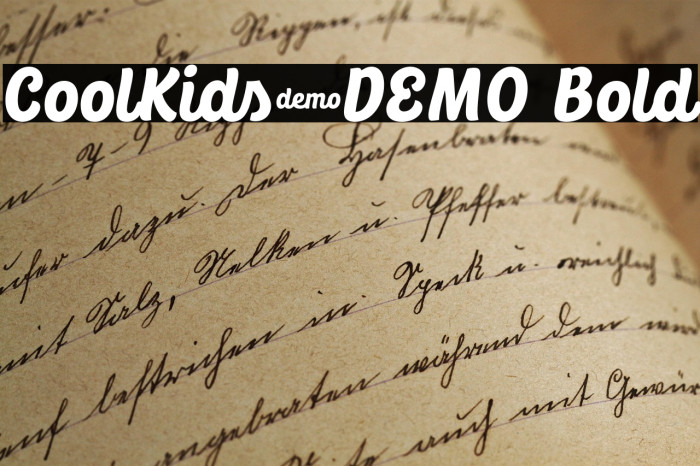 CoolKids-DEMO Bold Example 3