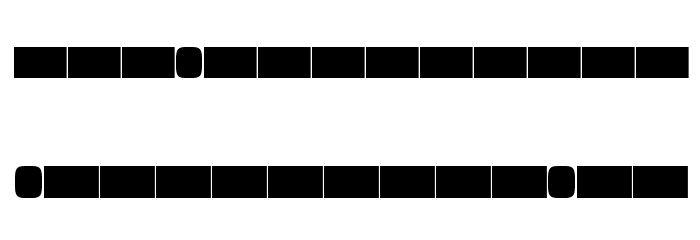Cool Font LOWERCASE