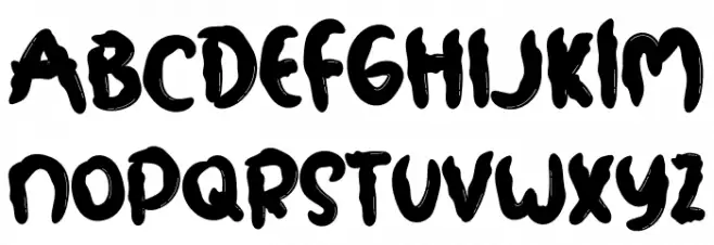 Coolbath フォント 大文字