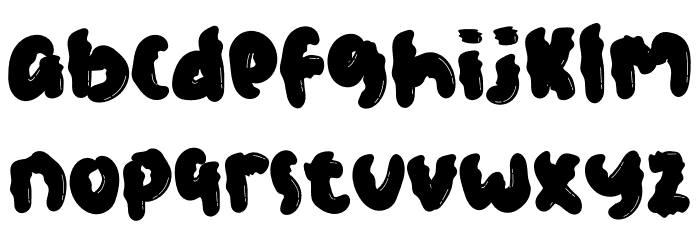 Coolbath Font LOWERCASE