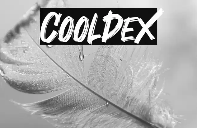 Cooldex Caratteri examples