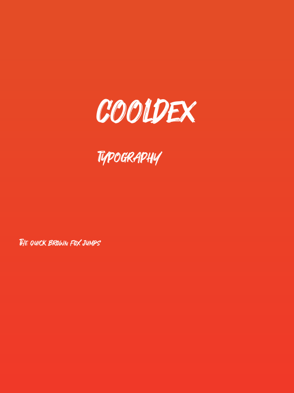 Cooldex Poster