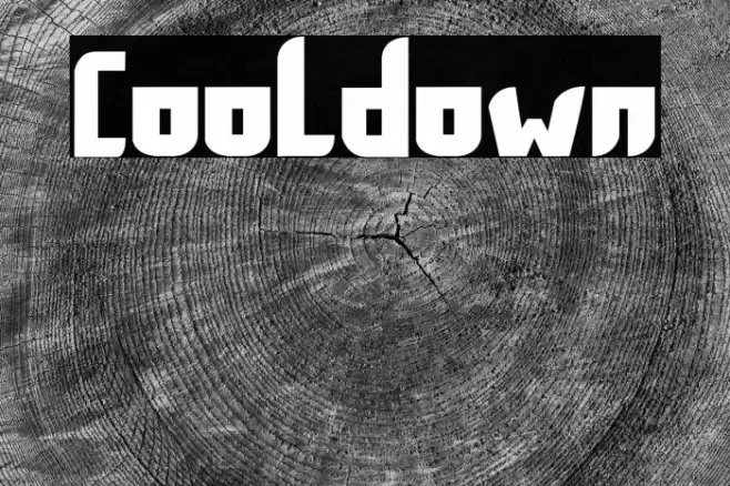 Cooldown Font examples
