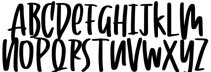 Cooless Font LOWERCASE