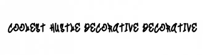 Coolest Hustle Decorative Decorative  baixar fontes gratis