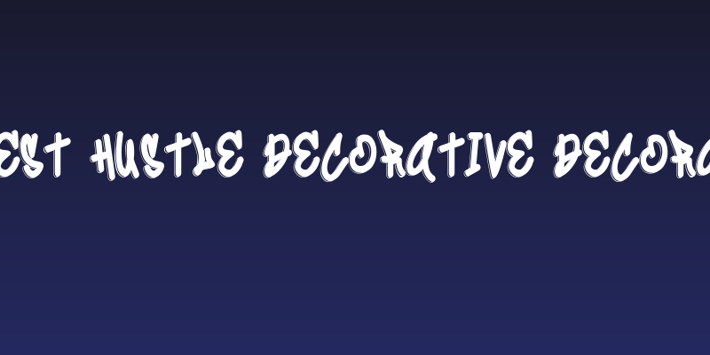 Coolest Hustle Decorative Decorative Social Header