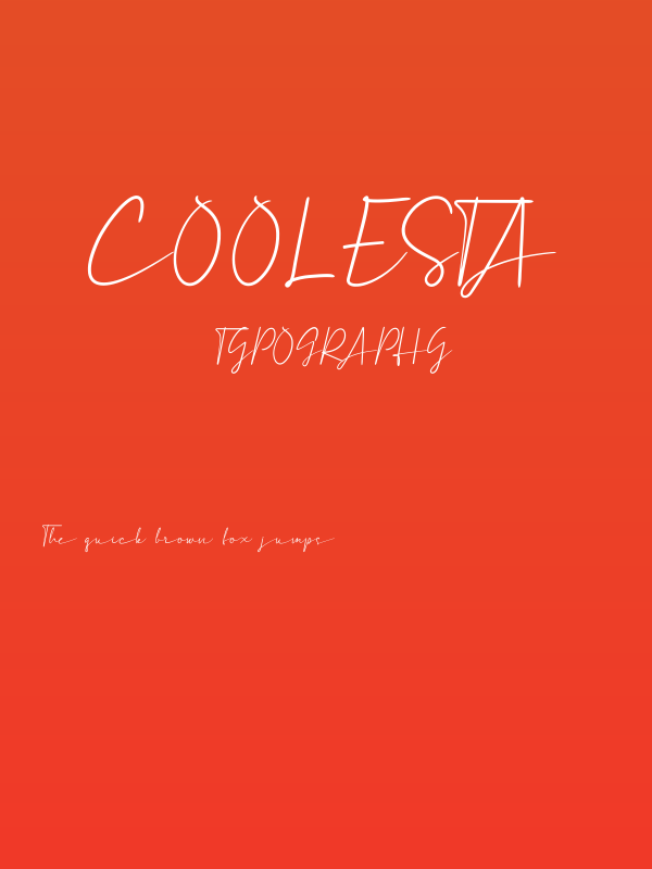 Coolesta Poster