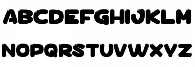Coolgumz_PersonalUseOnly Schriftart Groß