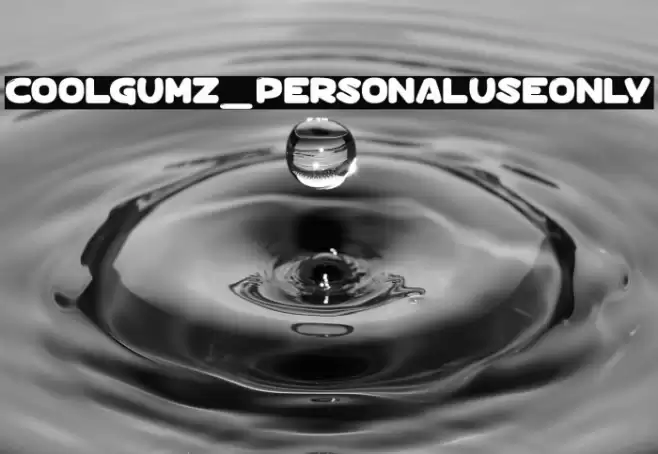 Coolgumz_PersonalUseOnly Font examples