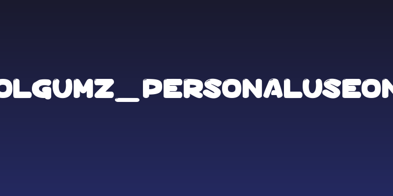 Coolgumz_PersonalUseOnly Social Header