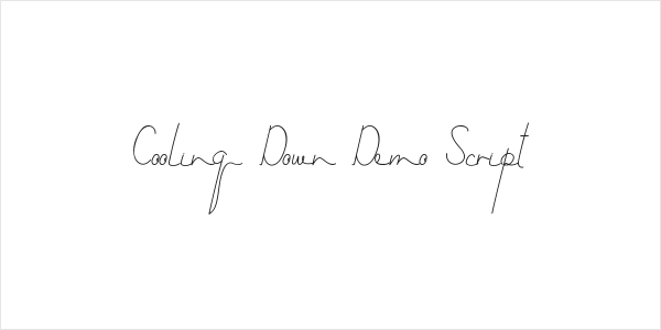 Cooling Down Demo Script Logo