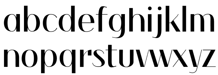 Coolio Font LOWERCASE