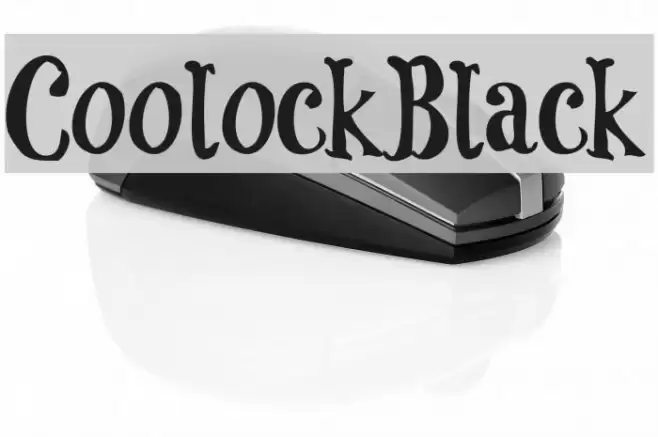 CoolockBlack Font examples