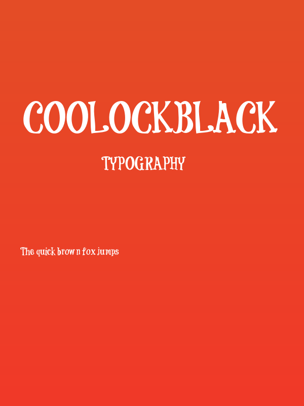 CoolockBlack Poster