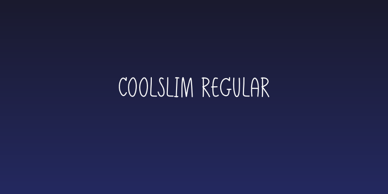 Coolslim Regular Social Header
