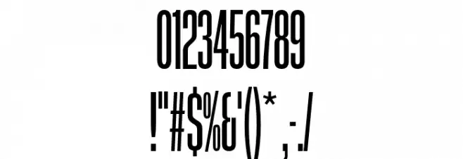 CoolveticaCrammedRg-Regular Font OTHER CHARS