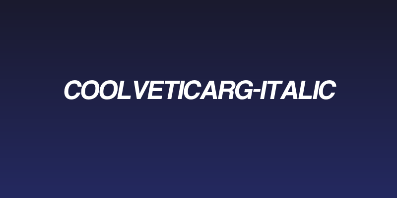 CoolveticaRg-Italic Social Header
