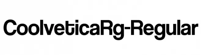 CoolveticaRg-Regular  Fuentes Gratis Descargar