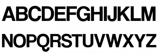 CoolveticaRg-Regular 字体 大写