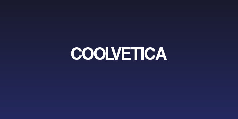 Coolvetica Social Header