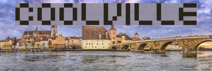 Coolville Font examples