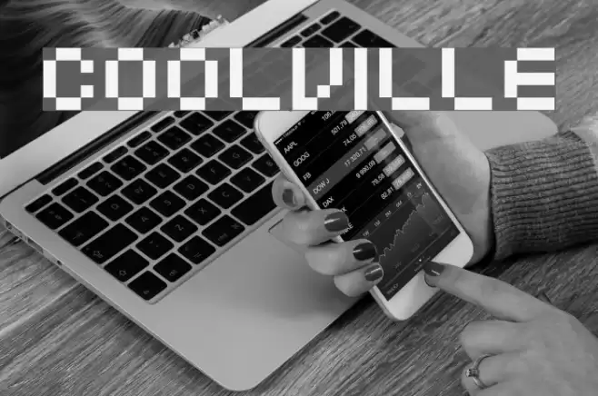 Coolville Font examples