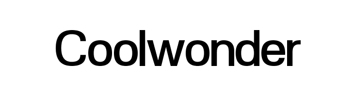 Coolwonder  font caratteri gratis