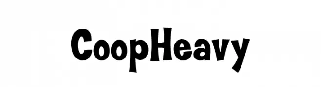 CoopHeavy  تنزيل الخطوط