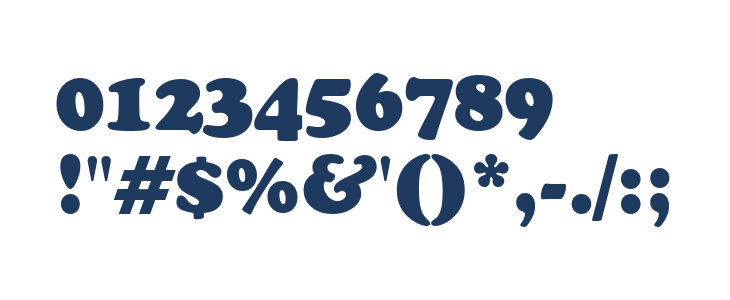 Cooper Black BT Other Characters