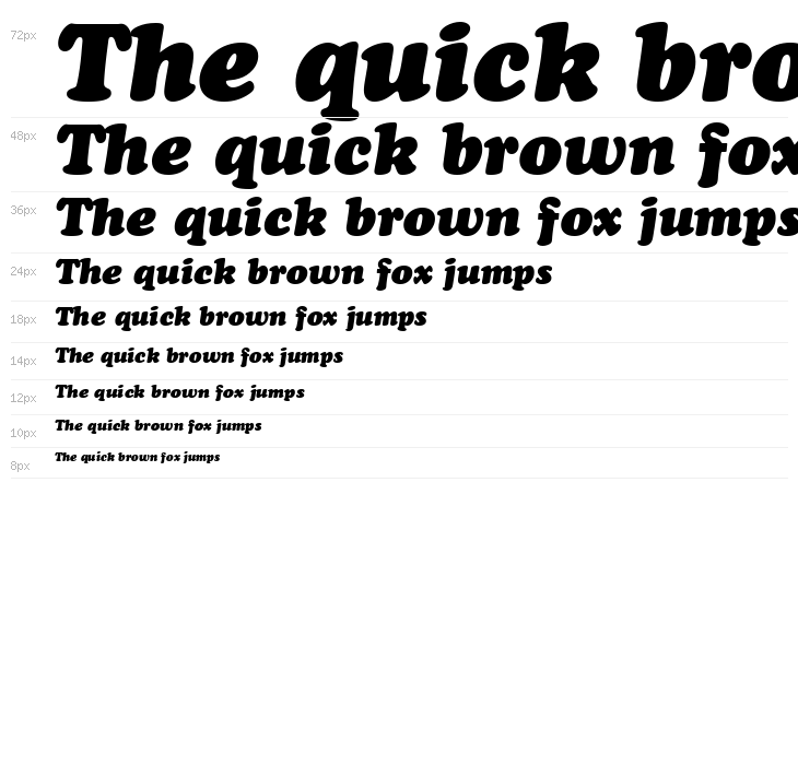 Cooper Black Italic BT Waterfall