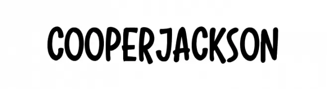 Cooper Jackson  Frei Schriftart Herunterladen