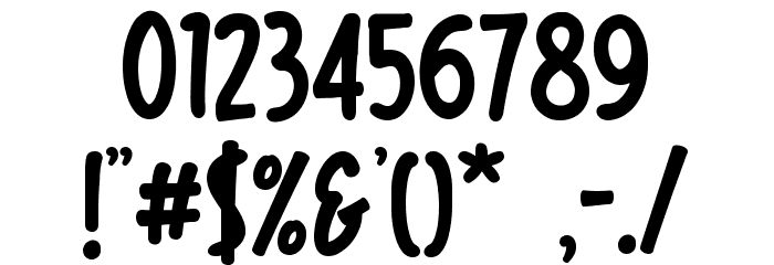 Cooper Jackson Font OTHER CHARS