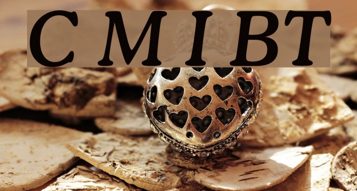 Cooper Medium Italic BT Example 3