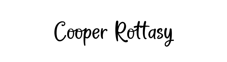 Cooper Rottasy  नि: शुल्क फ़ॉन्ट्स डाउनलोड