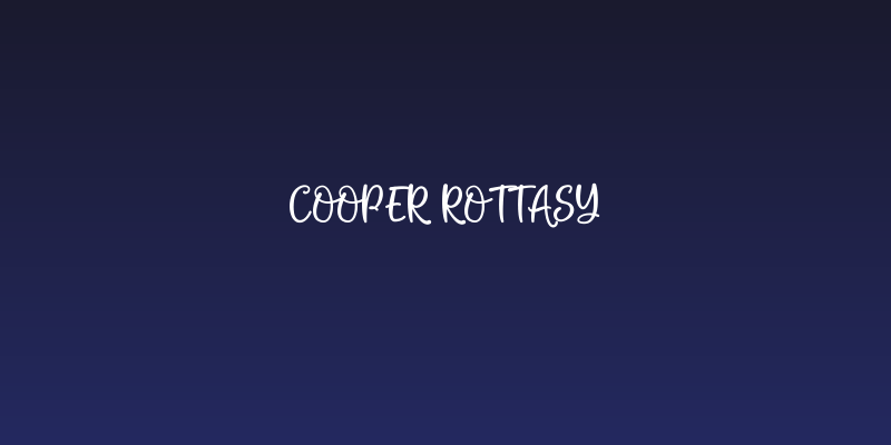 Cooper Rottasy Social Header