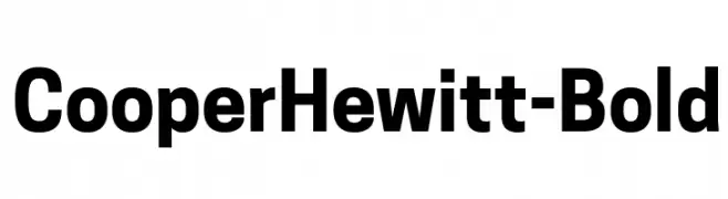 CooperHewitt-Bold  Descarca Fonturi Gratis