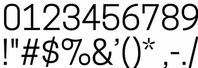 CooperHewitt-Book Font OTHER CHARS