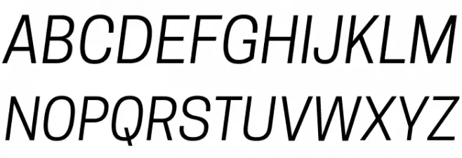 CooperHewitt-BookItalic Schriftart Groß