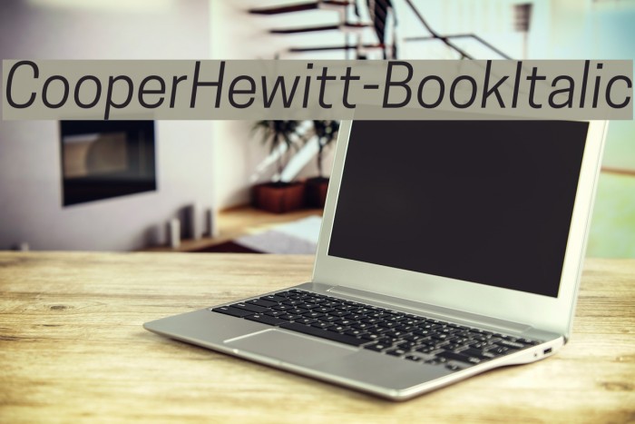CooperHewitt-BookItalic Font examples