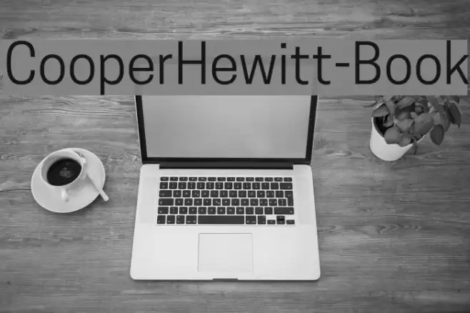 CooperHewitt-Book Font examples