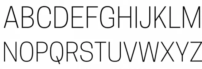 CooperHewitt-Light Шрифта ВЕРХНИЙ