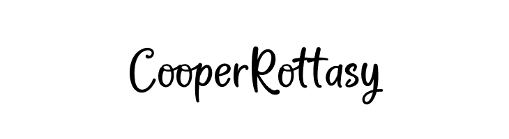 CooperRottasy  Fuentes Gratis Descargar