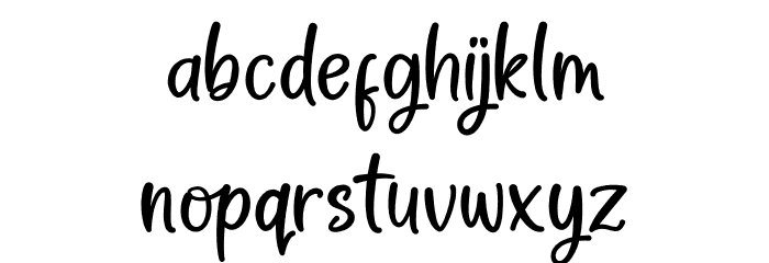 CooperRottasy Font LOWERCASE