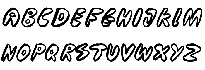 Cooperation Nest Font LOWERCASE