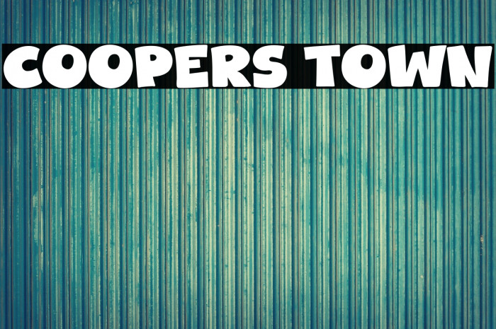 Coopers Town Example 2