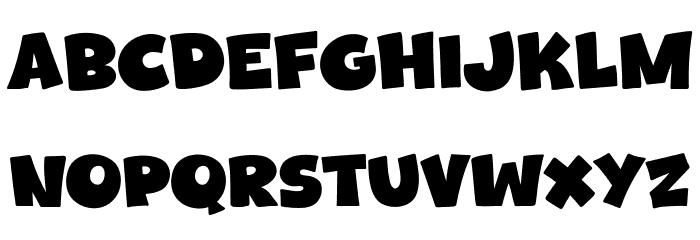Coopers Town Font LOWERCASE
